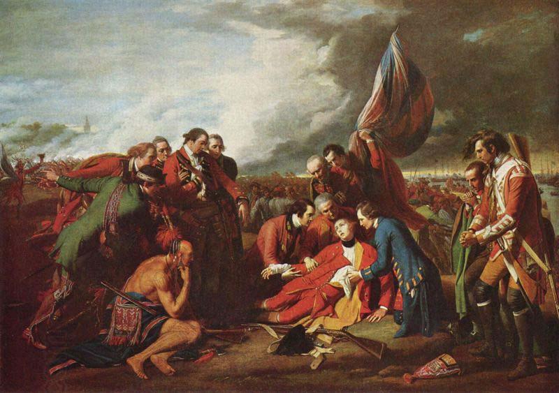 Benjamin West The Death of General Wolfe, China oil painting art